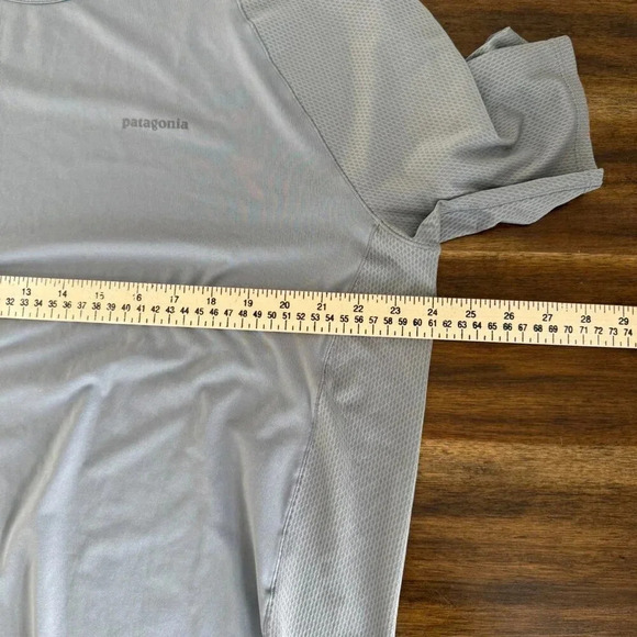 Patagonia Short Sleeve Base Layer Gray XL - Picture 4 of 5